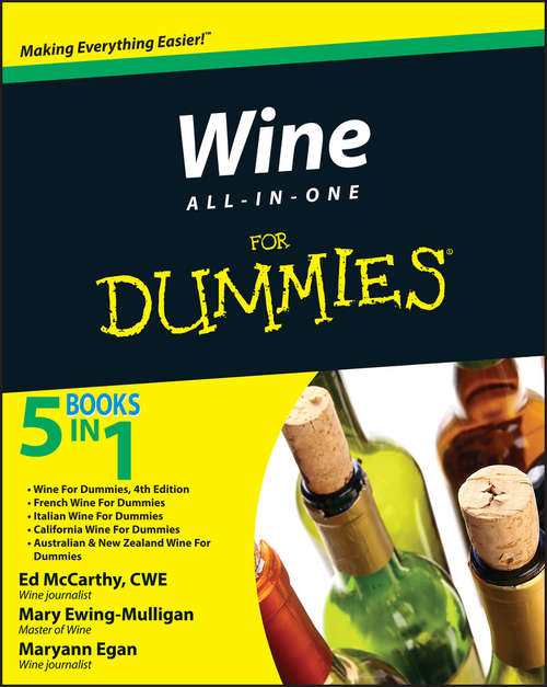 Book cover of Wine All-in-One For Dummies: All-in-one For Dummies