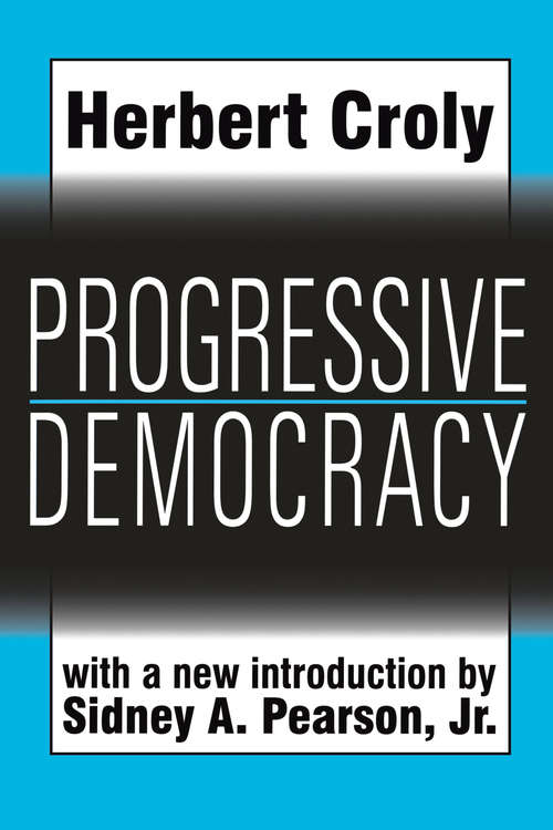 Book cover of Progressive Democracy