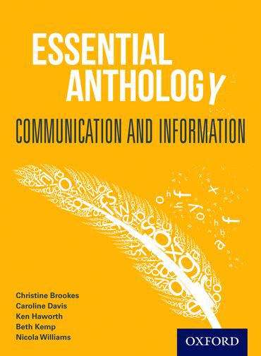 Book cover of Essential Anthology: Communication and Information Student Book (PDF)