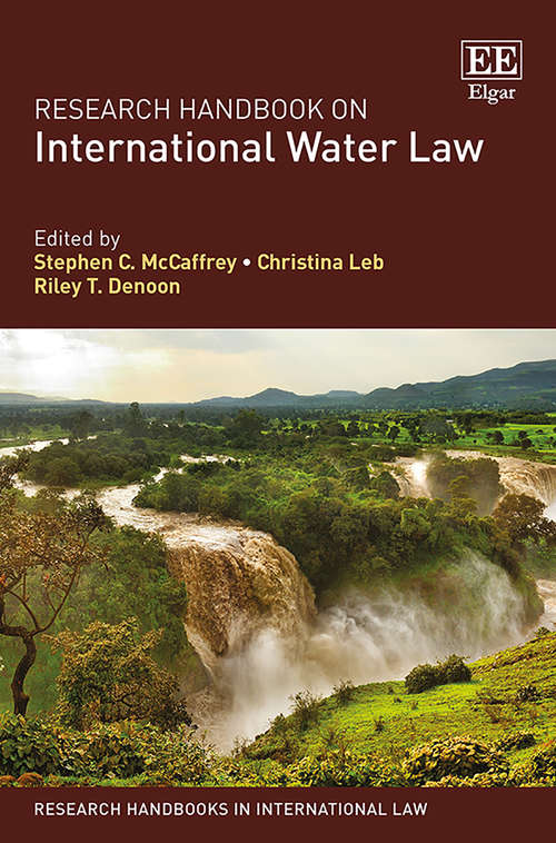 Book cover of Research Handbook on International Water Law (Research Handbooks in International Law series)
