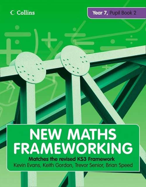 Book cover of New Maths Frameworking: Year 7, Pupil Book 2 (2nd edition) (PDF)