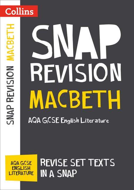 Book cover of Macbeth: AQA GCSE English Literature Text Guide (PDF)