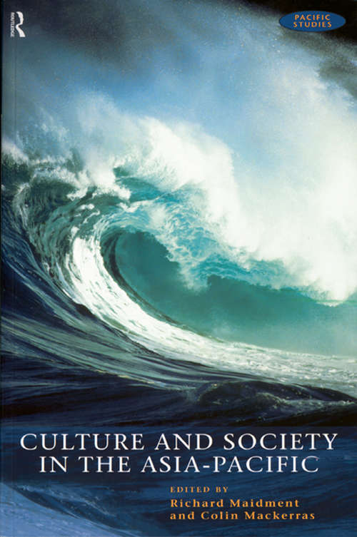 Book cover of Culture and Society in the Asia-Pacific