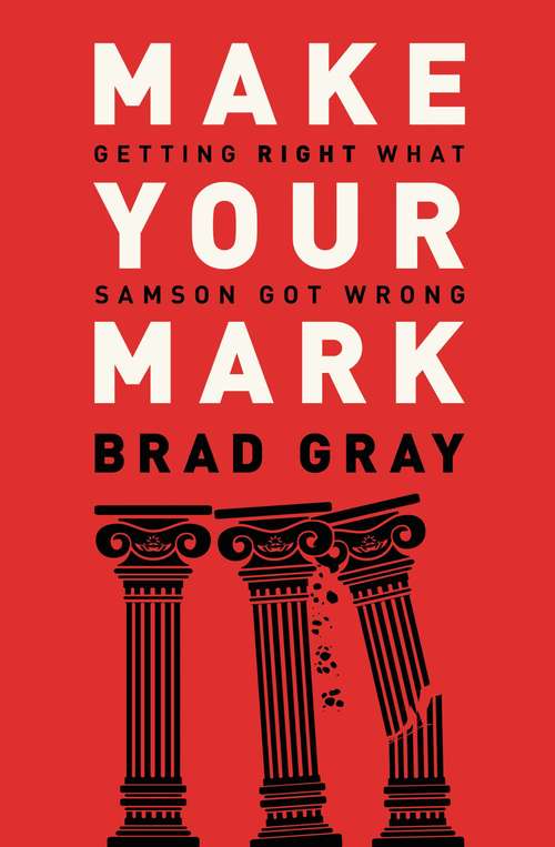 Book cover of Make Your Mark: Getting Right What Samson Got Wrong