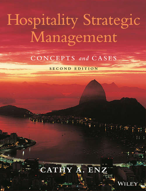 Book cover of Hospitality Strategic Management: Concepts and Cases