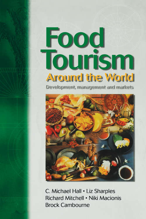 Book cover of Food Tourism Around The World