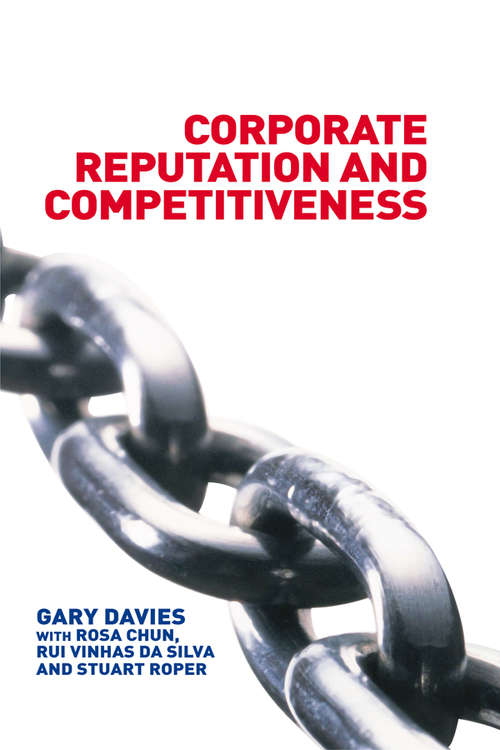 Book cover of Corporate Reputation and Competitiveness