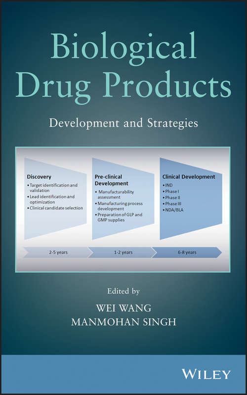 Book cover of Biological Drug Products: Development and Strategies