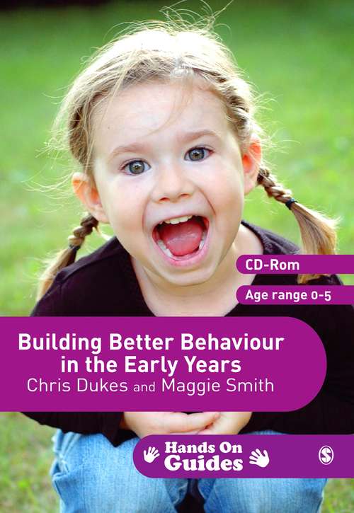Book cover of Building Better Behaviour in the Early Years (PDF)