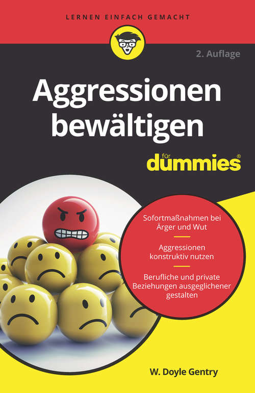 Book cover of Aggressionen bewältigen für Dummies (2. Auflage) (Für Dummies)
