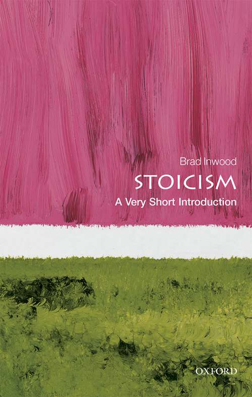 Book cover of Stoicism: A Very Short Introduction (Very Short Introductions)