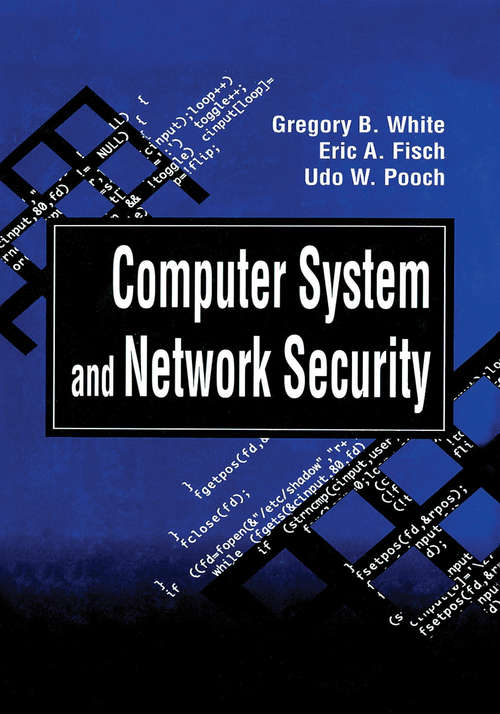 Book cover of Computer System and Network Security (Computer Science & Engineering)