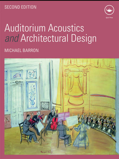 Book cover of Auditorium Acoustics and Architectural Design (2)