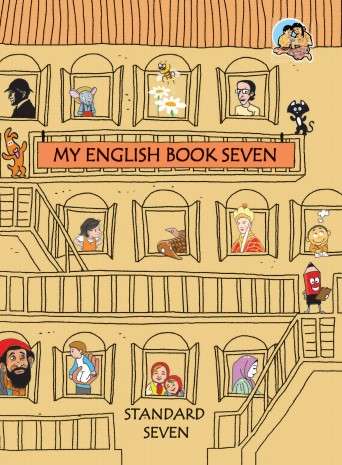 Book cover of My English Book class 7 - Maharashtra Board