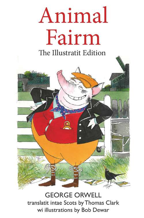 Book cover of Animal Fairm: Illustratit Edition (York Notes Ser.)