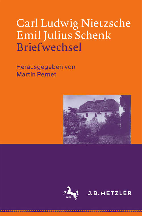 Book cover of Carl Ludwig Nietzsche / Emil Julius Schenk – Briefwechsel (1. Aufl. 2020)