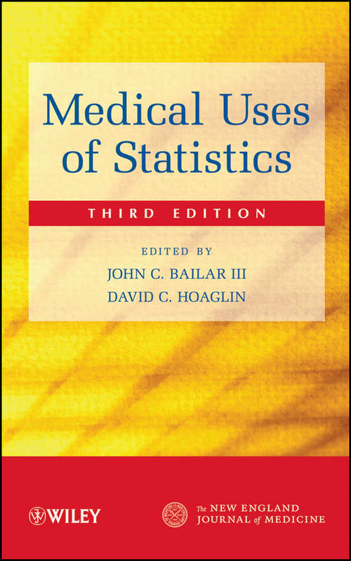 Book cover of Medical Uses of Statistics (3)