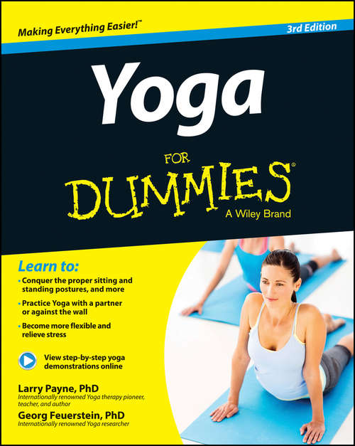Book cover of Yoga For Dummies (3)