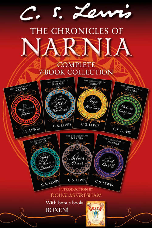 Book cover of The Chronicles of Narnia 7-in-1 Bundle with Bonus Book, Boxen (ePub edition) (The Chronicles of Narnia)