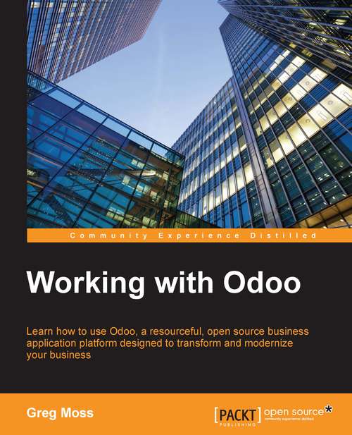 Book cover of Working with Odoo
