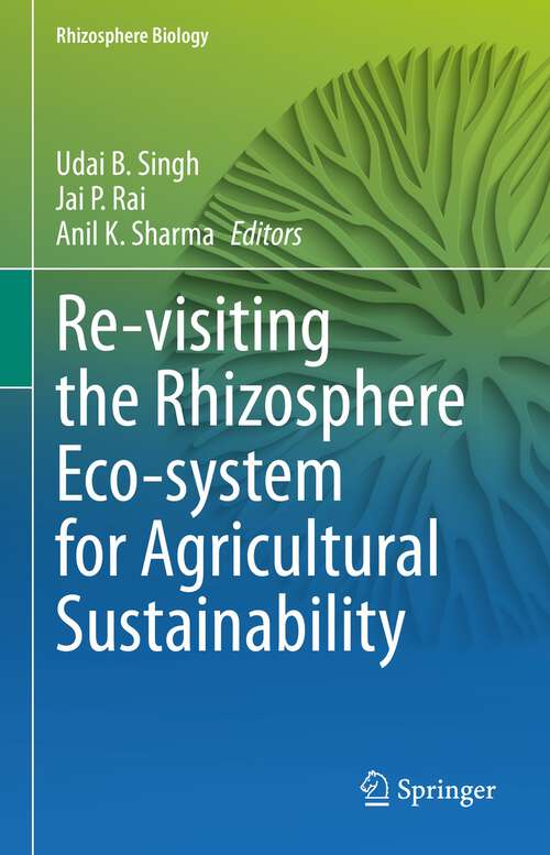 Book cover of Re-visiting the Rhizosphere Eco-system for Agricultural Sustainability (1st ed. 2022) (Rhizosphere Biology)