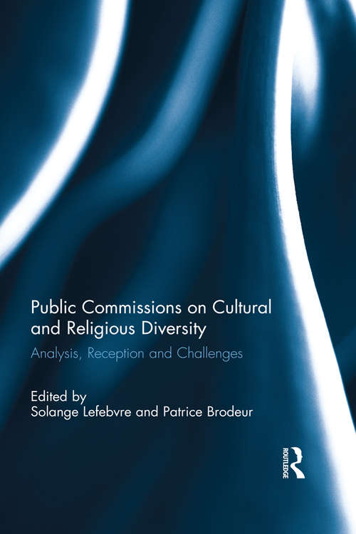 Book cover of Public Commissions on Cultural and Religious Diversity: Analysis, Reception and Challenges