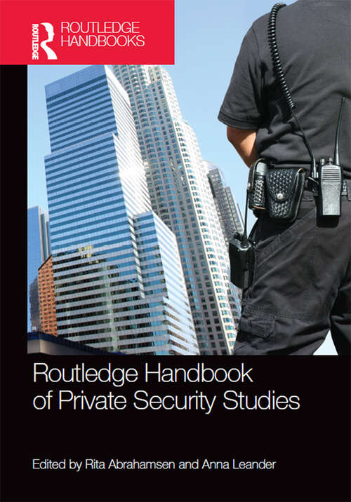 Book cover of Routledge Handbook of Private Security Studies
