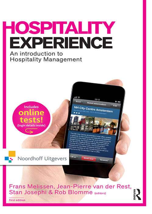 Book cover of Hospitality Experience