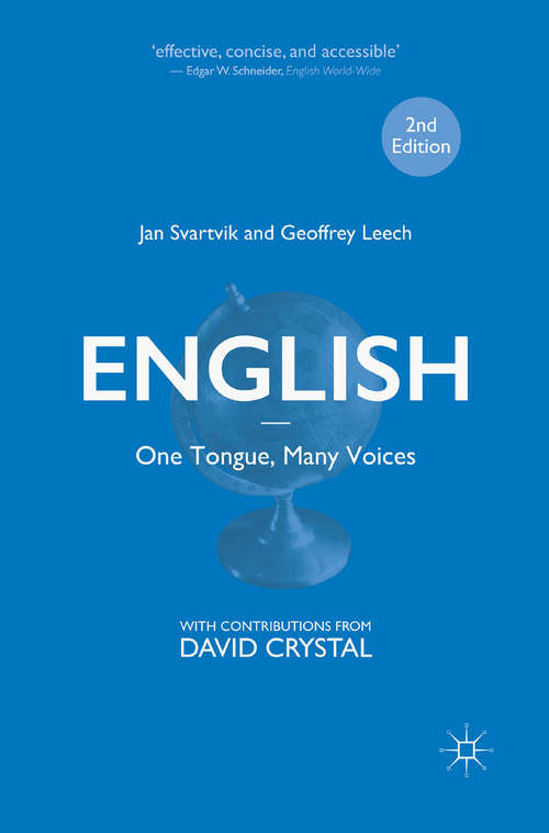 Book cover of English – One Tongue, Many Voices (2nd ed. 2006)
