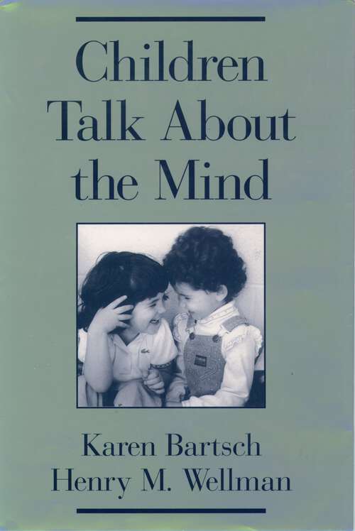 Book cover of Children Talk About the Mind