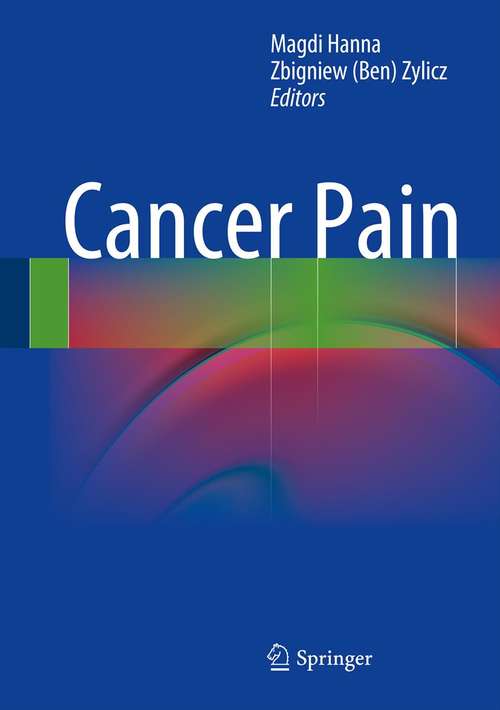 Book cover of Cancer Pain (2013)