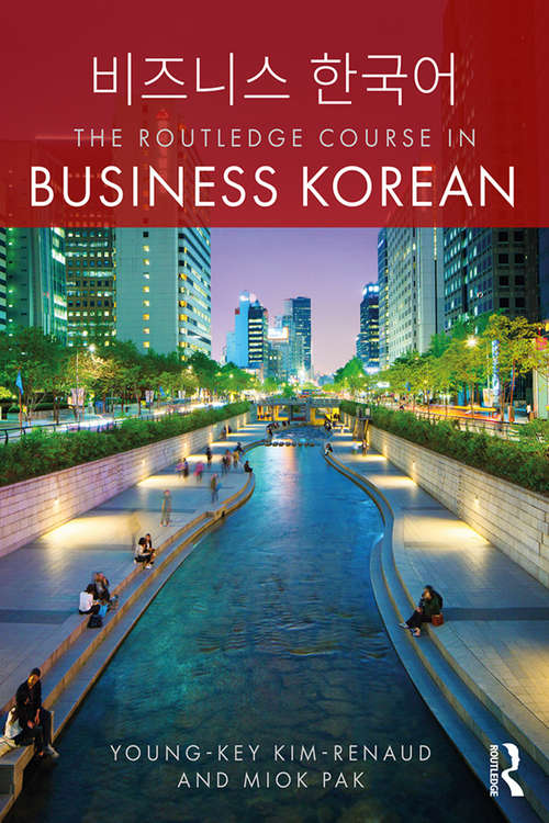 Book cover of The Routledge Course in Business Korean