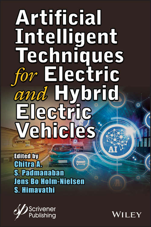 Book cover of Artificial Intelligent Techniques for Electric and Hybrid Electric Vehicles
