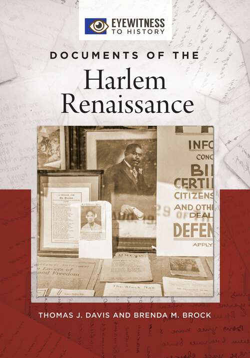 Book cover of Documents of the Harlem Renaissance (Eyewitness to History)