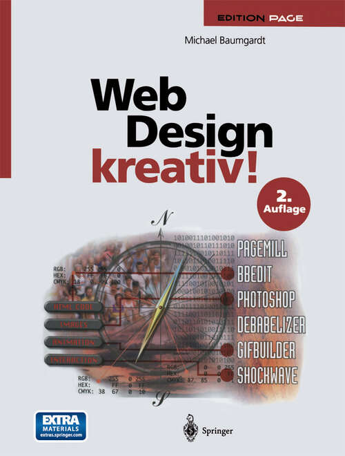 Book cover of Web Design kreativ! (2. Aufl. 1999) (Edition PAGE)
