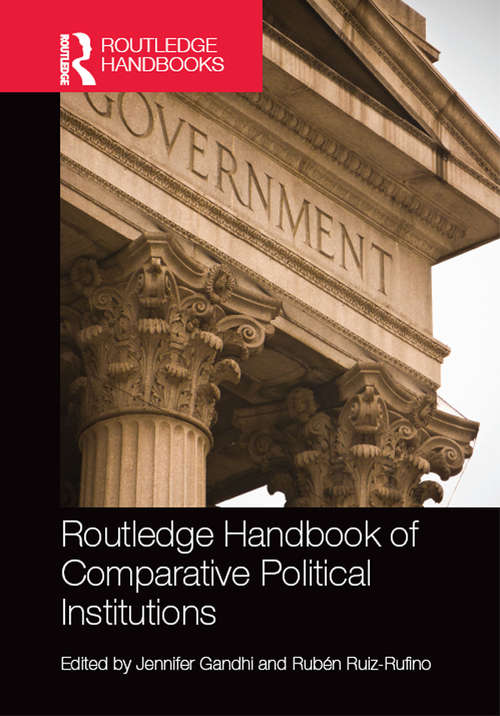 Book cover of Routledge Handbook of Comparative Political Institutions