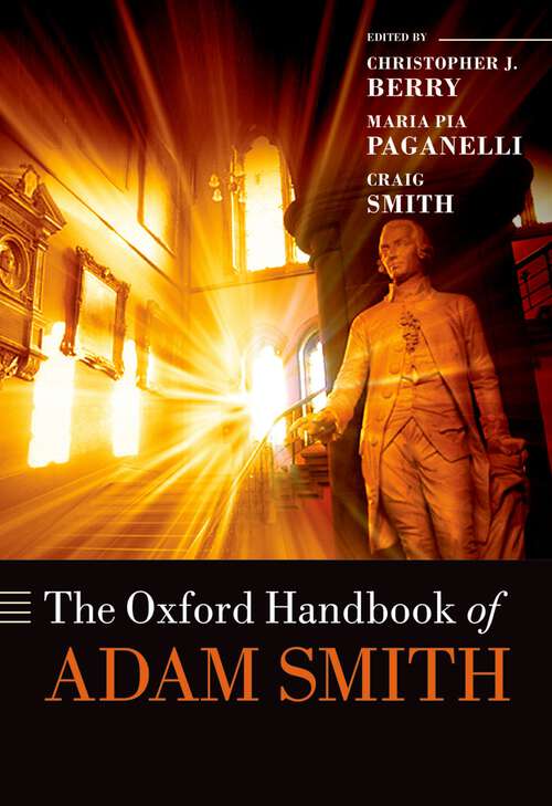 Book cover of Adam Smith: The Invisible Hand And Spontaneous Order (Routledge Studies In Social And Political Thought Ser.)