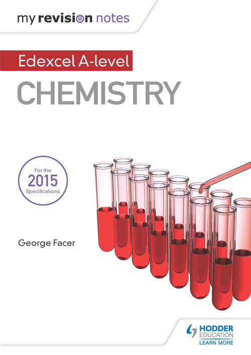 Book cover of My Revision Notes: Edexcel A Level Chemistry (PDF)