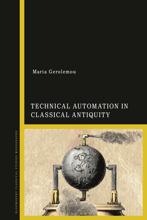 Book cover of Technical Automation in Classical Antiquity