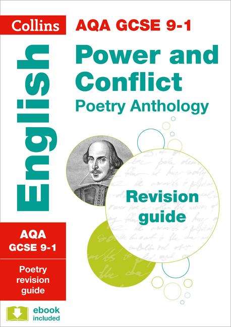 Book cover of AQA GCSE 9-1 Poetry Anthology: Power and Conflict Revision Guide (PDF) (Collins Gcse Revision And Practice Ser.)