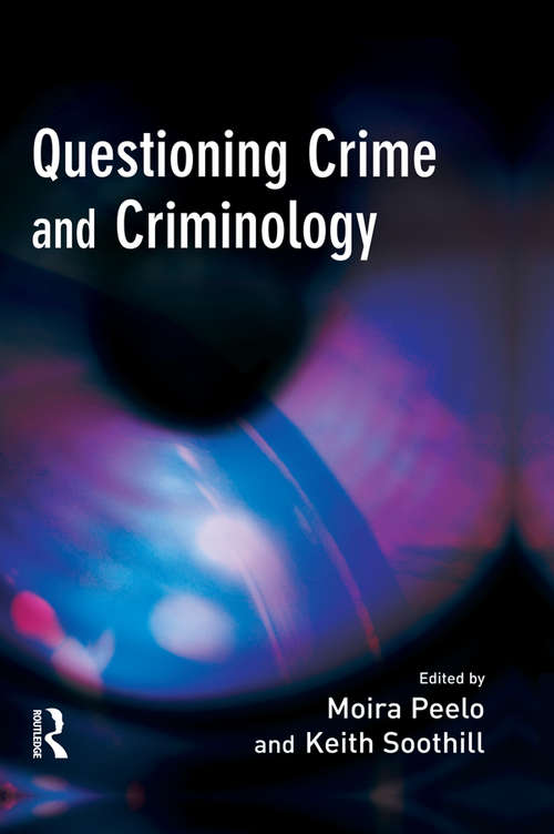 Book cover of Questioning Crime and Criminology