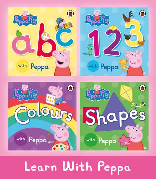 Book cover of Learn With Peppa: Learn With Peppa Flashcards
