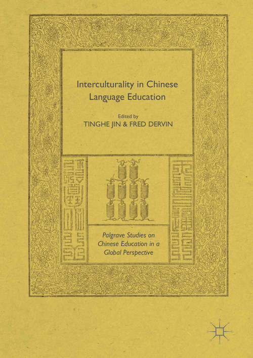 Book cover of Interculturality in Chinese Language Education