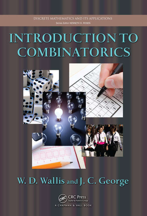 Book cover of Introduction to Combinatorics (Discrete Mathematics And Its Applications Ser.)