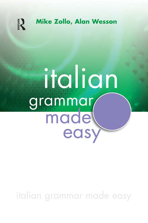 Book cover of Italian Grammar Made Easy