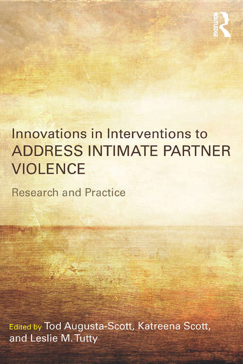 Book cover of Innovations in Interventions to Address Intimate Partner Violence: Research and Practice