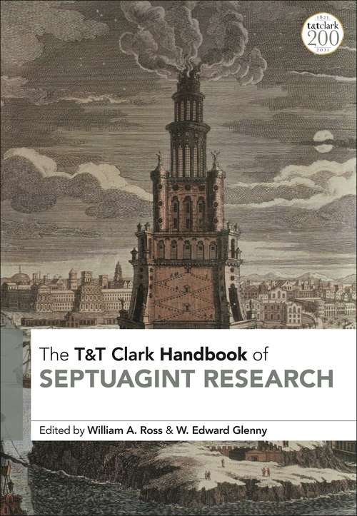 Book cover of T&T Clark Handbook of Septuagint Research (T&T Clark Handbooks)