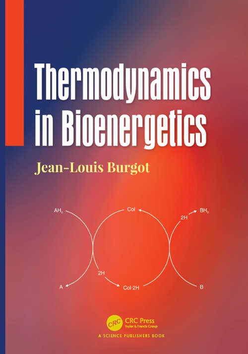 Book cover of Thermodynamics in Bioenergetics