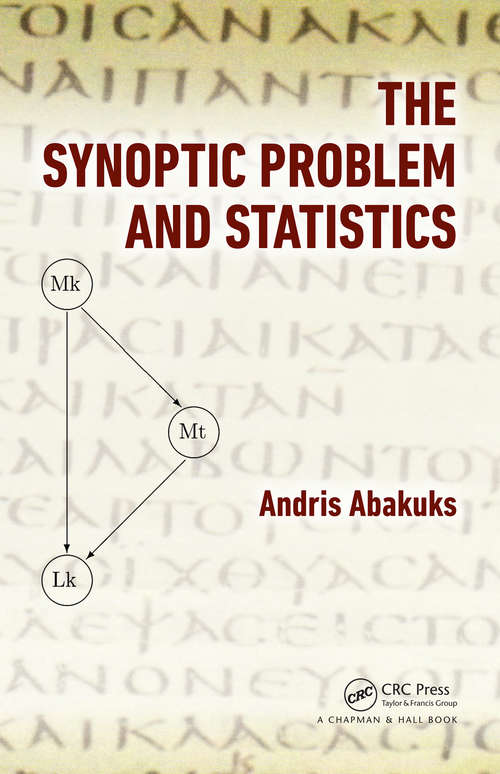 Book cover of The Synoptic Problem and Statistics