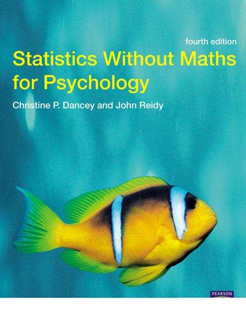 Book cover of Statistics Without Maths for Psychology (PDF)